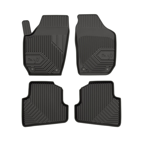 Rubber Floor Mats SKODA FABIA II 2006-2014