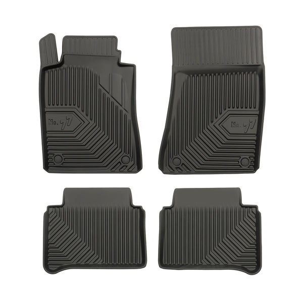 Rubber floor mats for MERCEDES-BENZ E-CLASS S211 2002-2009