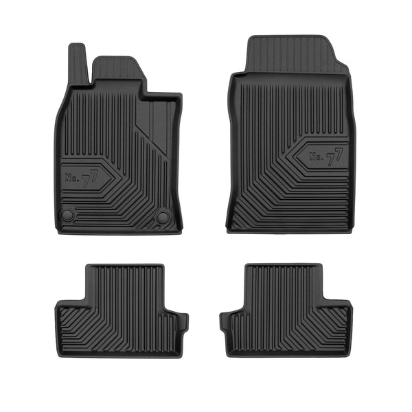 PACK OF 4 RUBBER MATS NO.77 MINI ONE 2001-2006