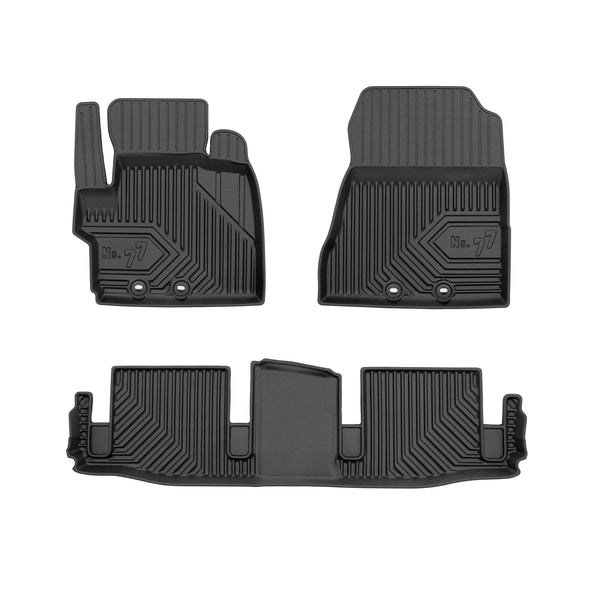 Rubber Floor Mats TOYOTA IQ 2008-2015