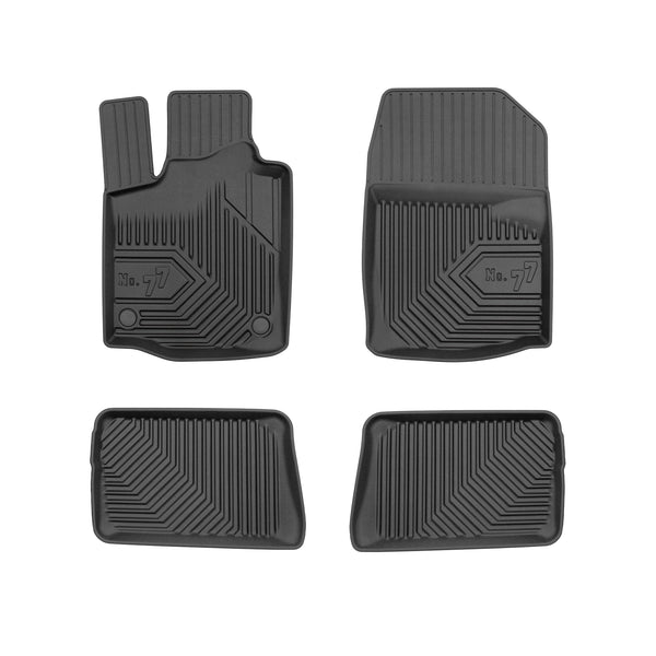 Rubber Floor Mats RENAULT TWINGO II 2007-2014
