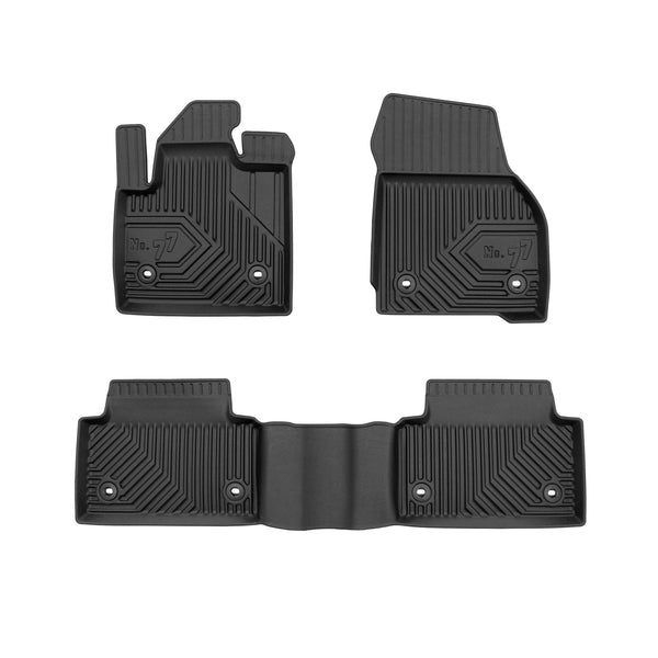 PACK OF 3 RUBBER MATS NO.77 JAGUAR E-PACE 2017-&gt;