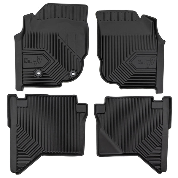 Rubber Floor Mats TOYOTA HILUX VII 2005-2015
