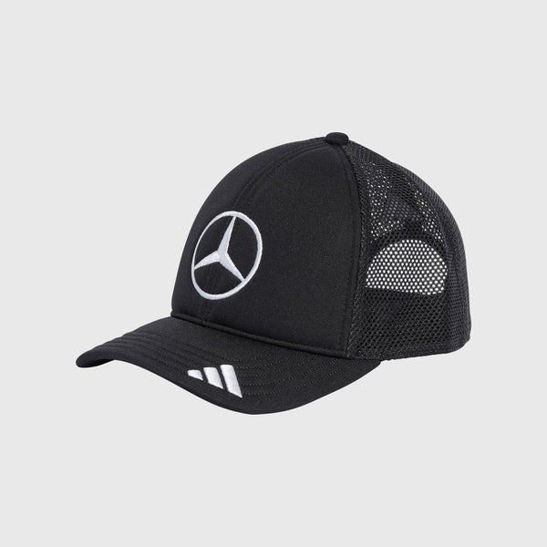 Mercedes AMG F1 Star Trucker Cap Black