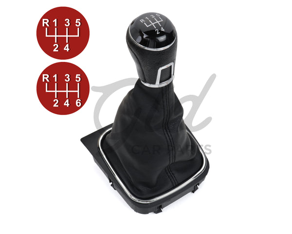 Bellows + Gear Shift Knob Volkswagen Jetta MK5 MK6 Golf MK6 2005-2018