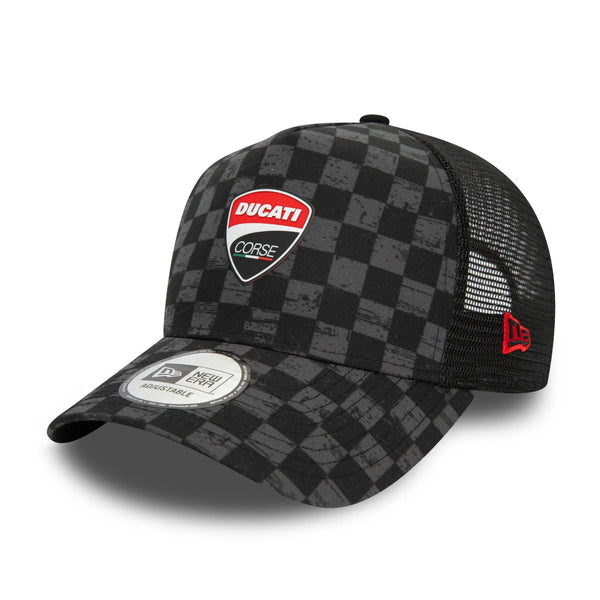 Boné Ducati AOP Check Trucker - Ducati Racing