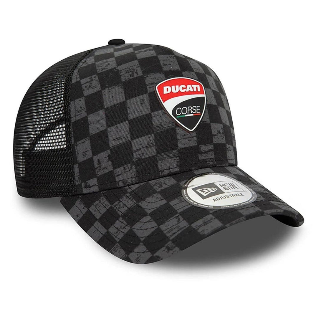 Boné Ducati AOP Check Trucker - Ducati Racing