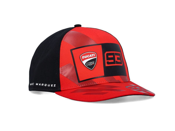 Marc Marquez MM93 Ducati Midvisor Box Logo Cap