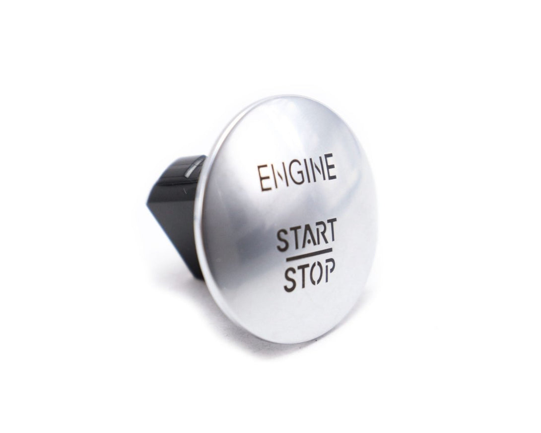 Botão START STOP Prata Mercedes - Benz Classe A B C E S W204 W205 W212 W164 W166 W221 - GTD Car Parts