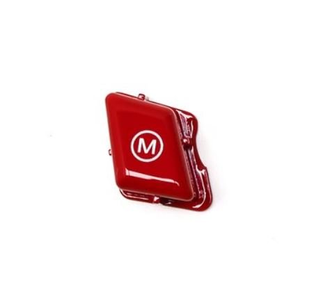 Botão Volante Vermelho ''M'' BMW Série 1 3 E81 E82 E87 E88 E90 E91 E92 E93 2004 - 2012 - GTD Car Parts