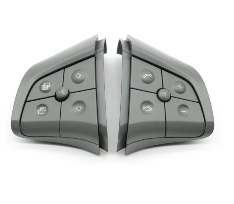 Botões Volante Cinza Mercedes - Benz Classe B R GL W164 W245 W251 2006 - 2010 - GTD Car Parts