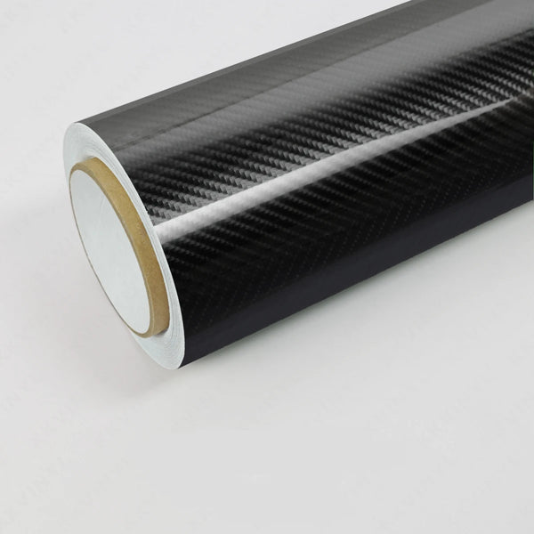 6D Carbon Fiber Black Vinyl Wrap