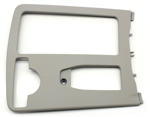 Moldura Consola Central Cinza Claro Mercedes - Benz Classe C E W204 W207 W212 2007 - 2013 - GTD Car Parts