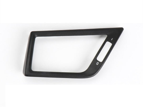 Moldura P/ Grelha Ventilação Frontal Esquerda Preto Matte BMW X1 E84 2010 - 2015 - GTD Car Parts