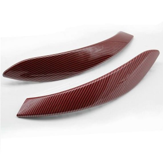 Pack 2 Capas Puxador Carbono Vermelho BMW Série 3/4 F30 F31 F32 F36 2012 - 2017 - GTD Car Parts