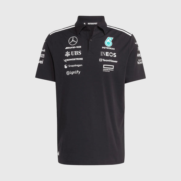 Polo Mercedes AMG Petronas F1 Negro 2025