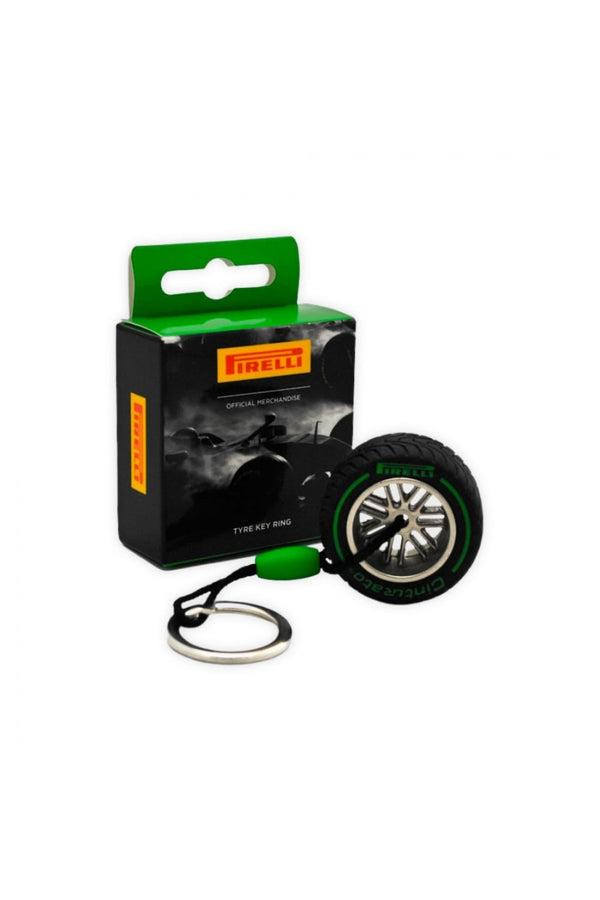 Pirelli F1 Intermediate Tyre Keyring