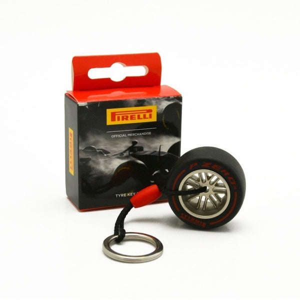 Pirelli F1 Red Tyre Keyring