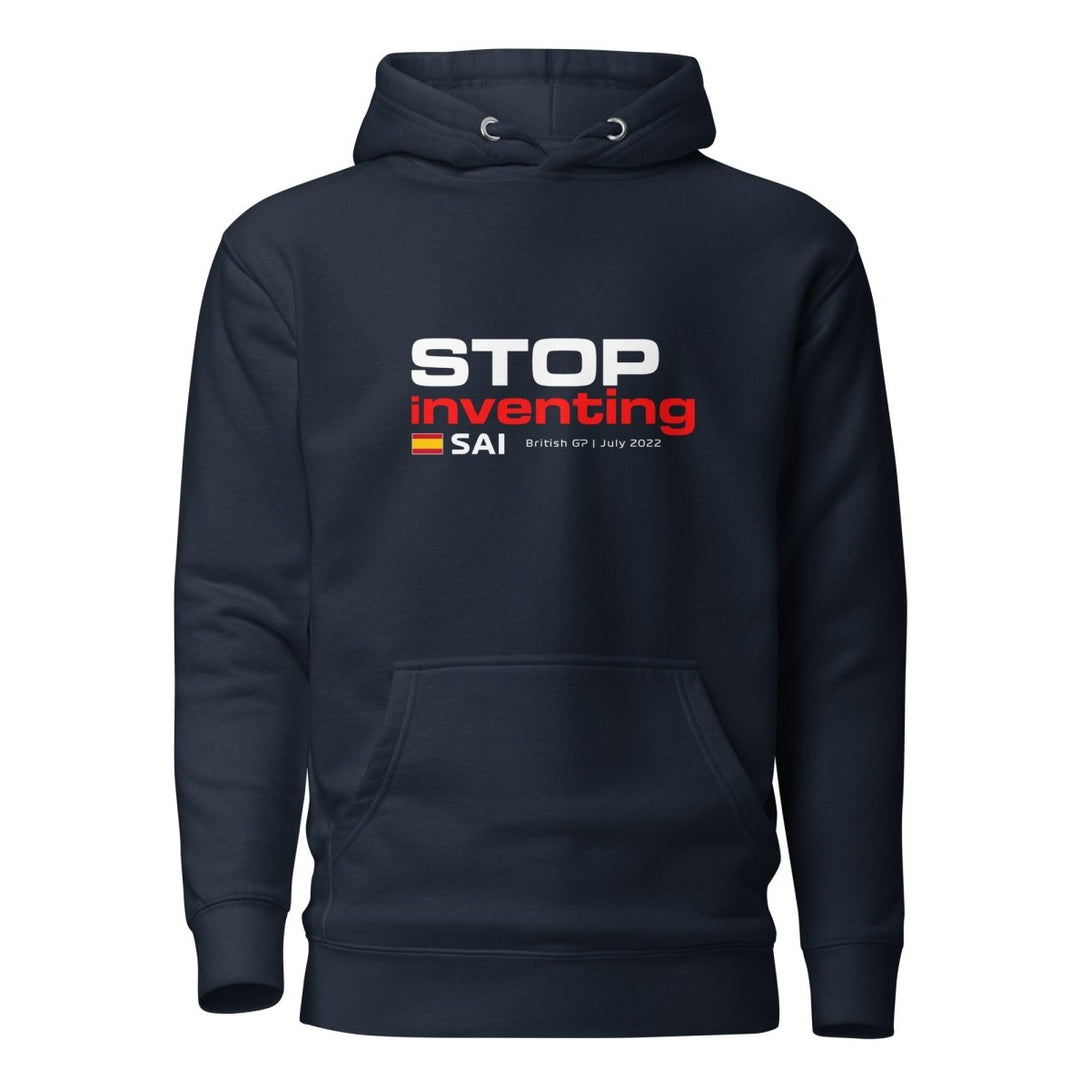 Sweat Hoodie Carlos Sainz Stop Inventing - Autocubo