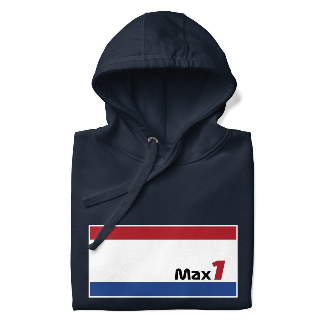 Sweat Hoodie Max 1 Flag Dark - Autocubo