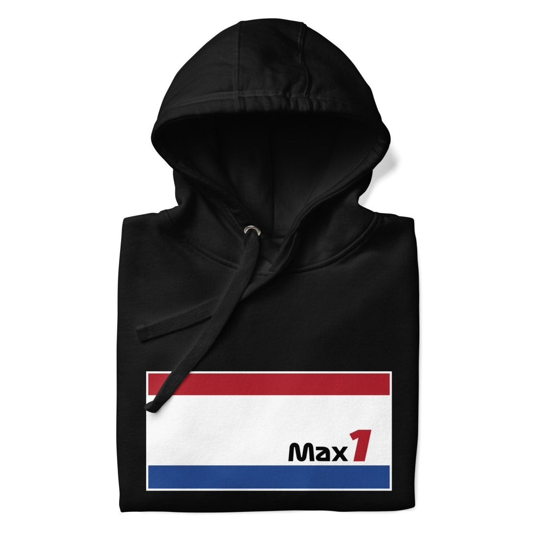 Sweat Hoodie Max 1 Flag Dark - Autocubo