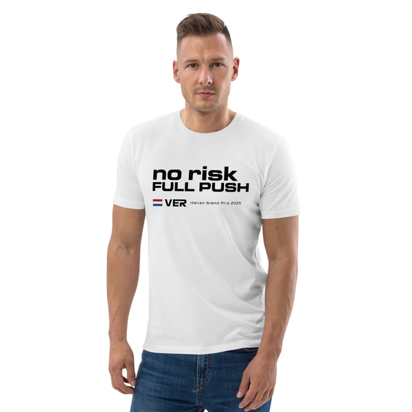 Max Verstappen No Risk Full Push T-Shirt
