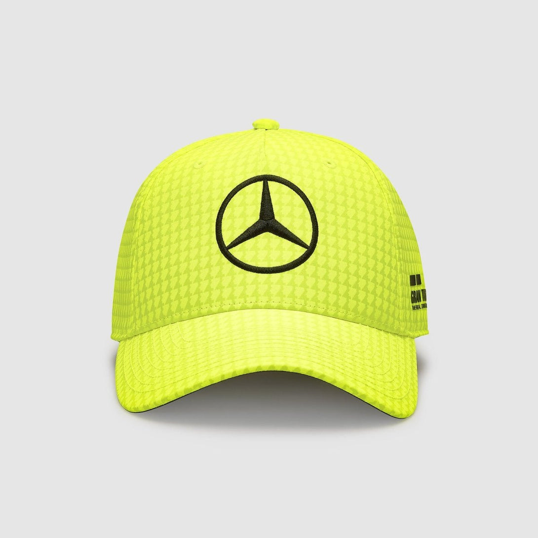 Boné Lewis Hamilton Yellow Neon - Mercedes AMG Petronas Motorsport