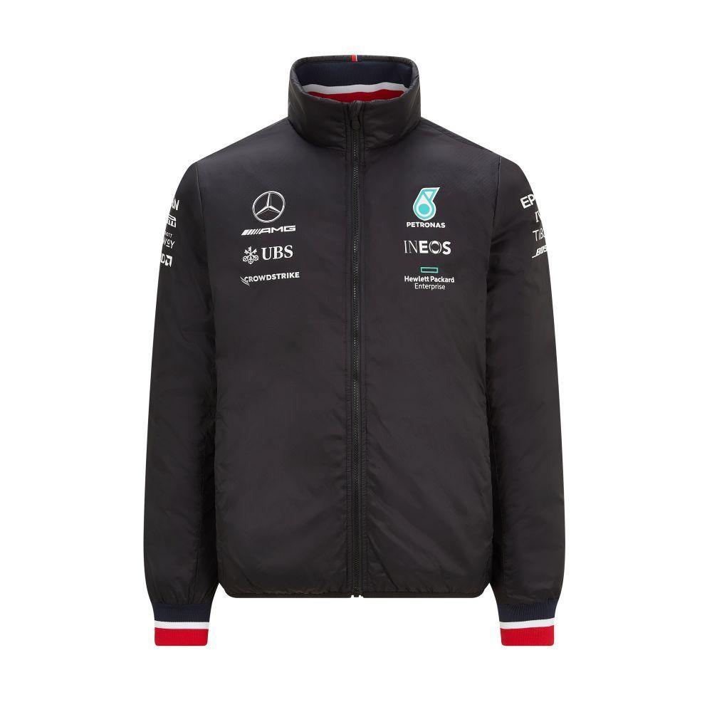 Casaco Light Weight Jacket Mercedes AMG F1 Preto - Mercedes AMG Petronas Motorsport