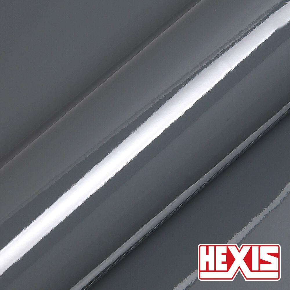 Película Vinil Hexis Skintac HX20445B Dark Grey Gloss - Hexis