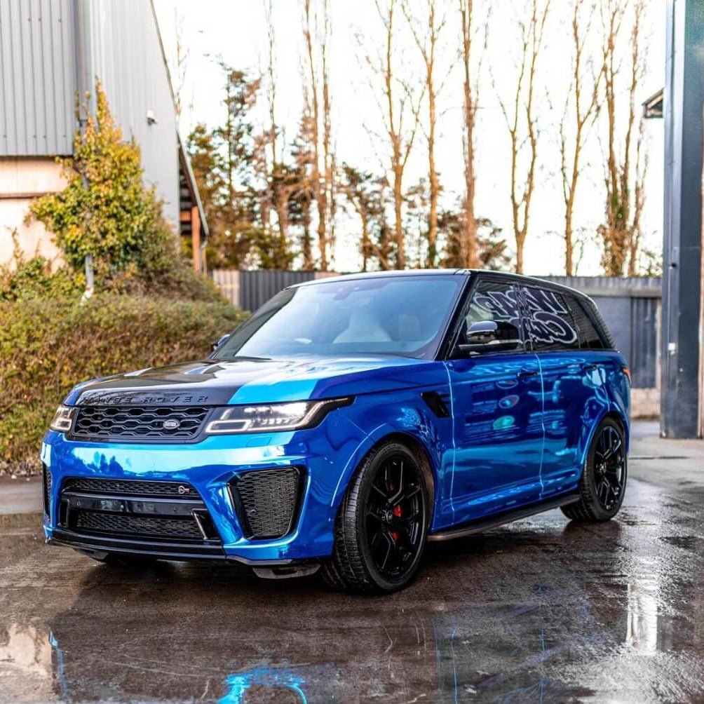 Hexis Super Chrome HX30SCH05B Blue Vinyl Wrap – Autocubo