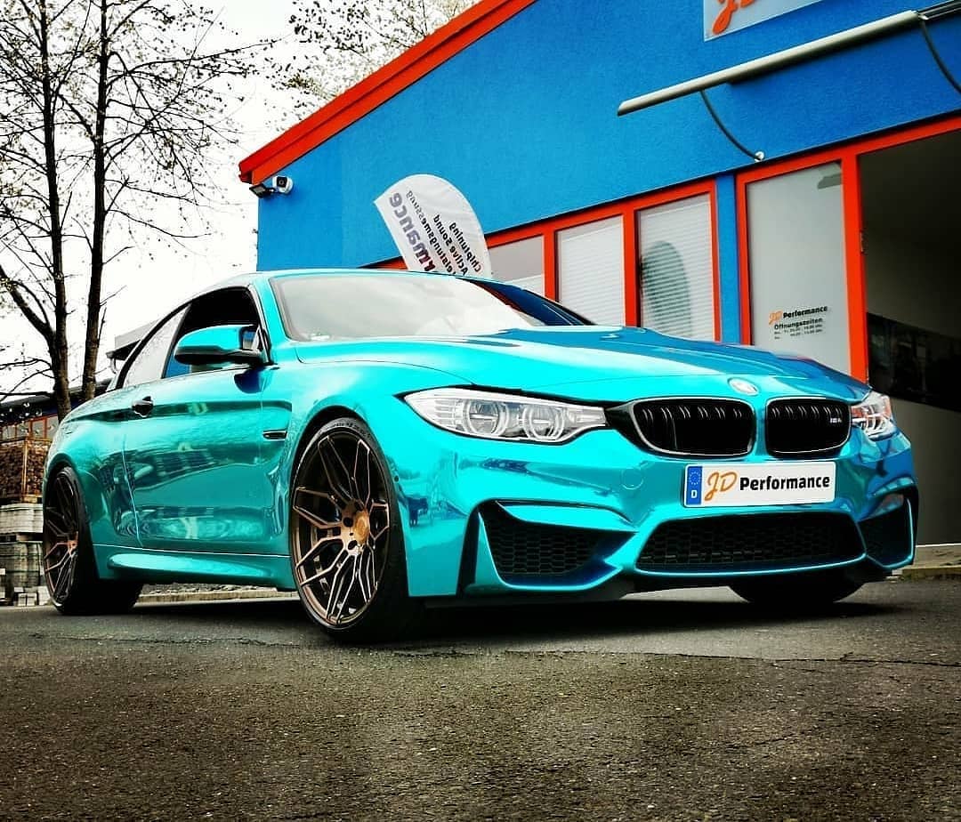 Hexis Super Chrome HX30SCH11B Light Blue Vinyl Wrap – Autocubo
