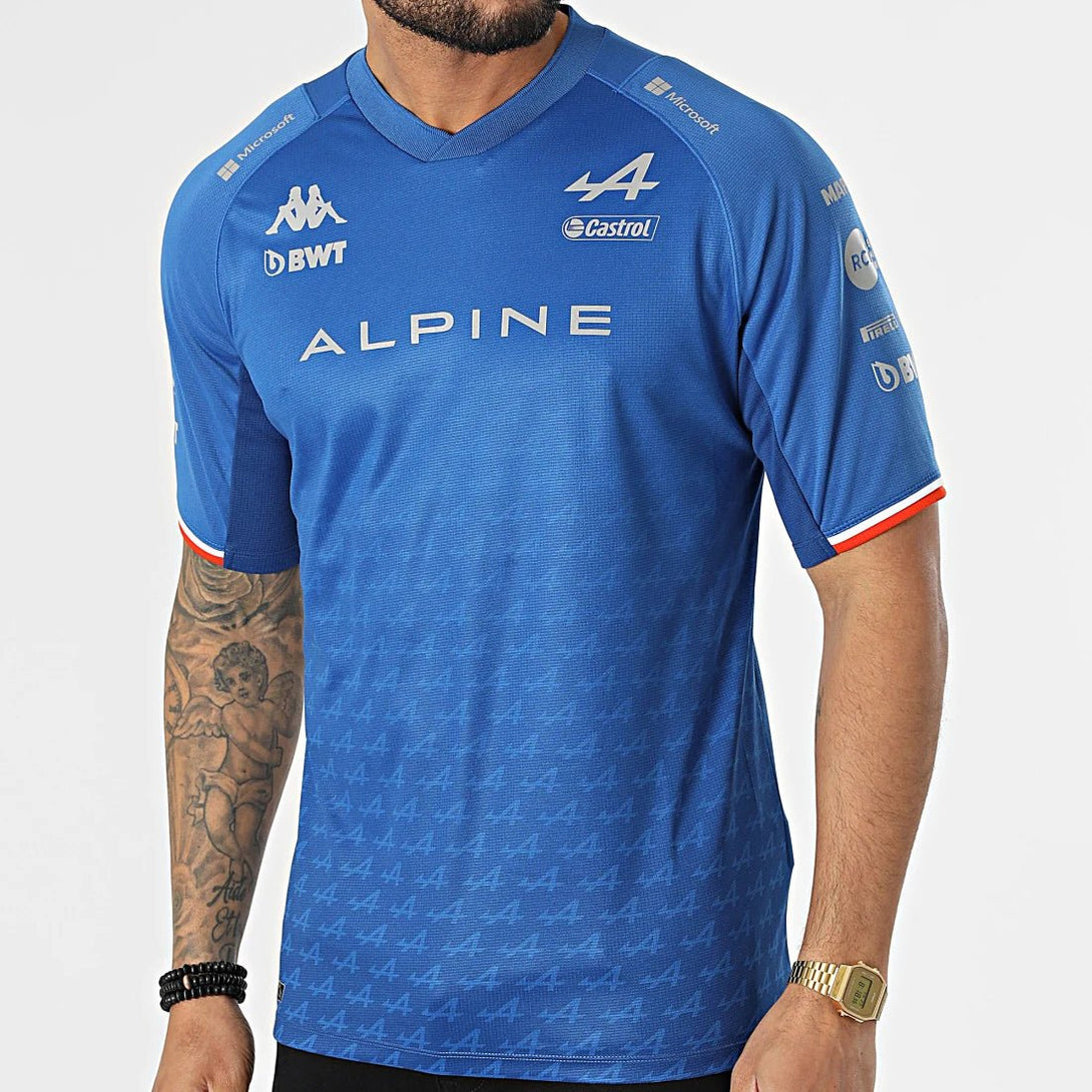 T-Shirt Alonso Alpine F1 Azul - Alpine F1