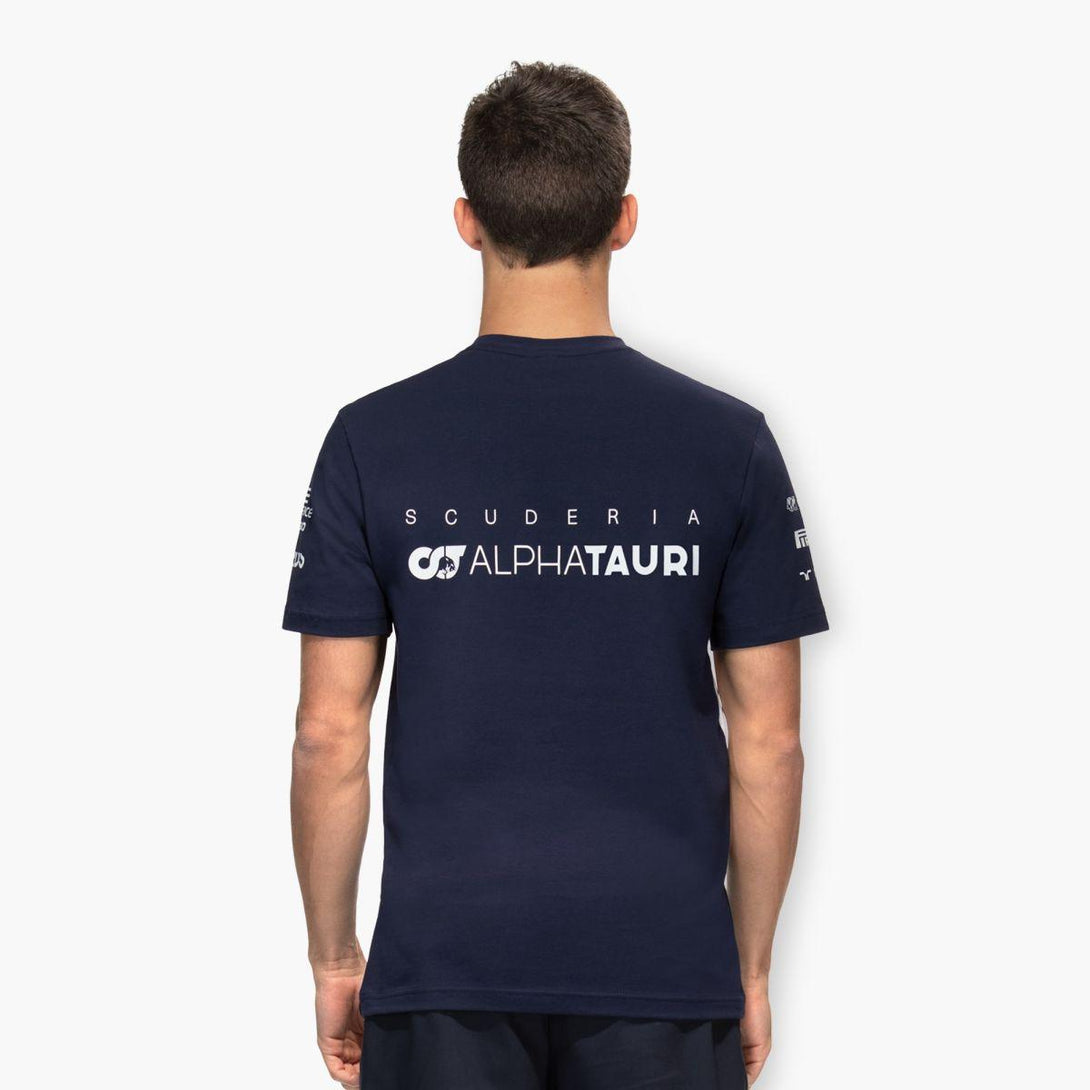 T-Shirt Alpha Tauri Honda Equipa Navy 2021 - Alpha Tauri