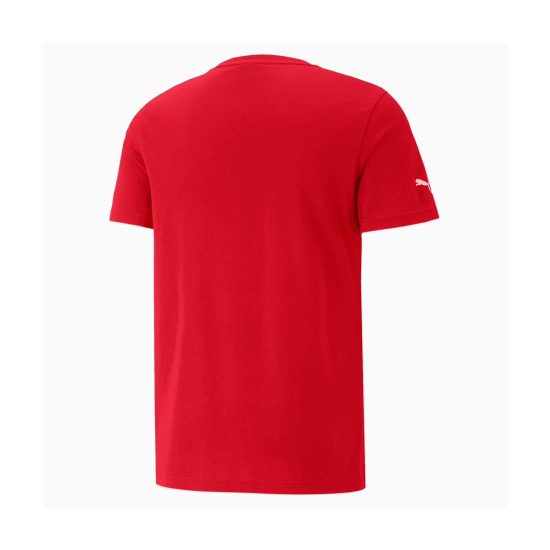 T-Shirt Ferrari Puma Tonal Vermelha - Scuderia Ferrari