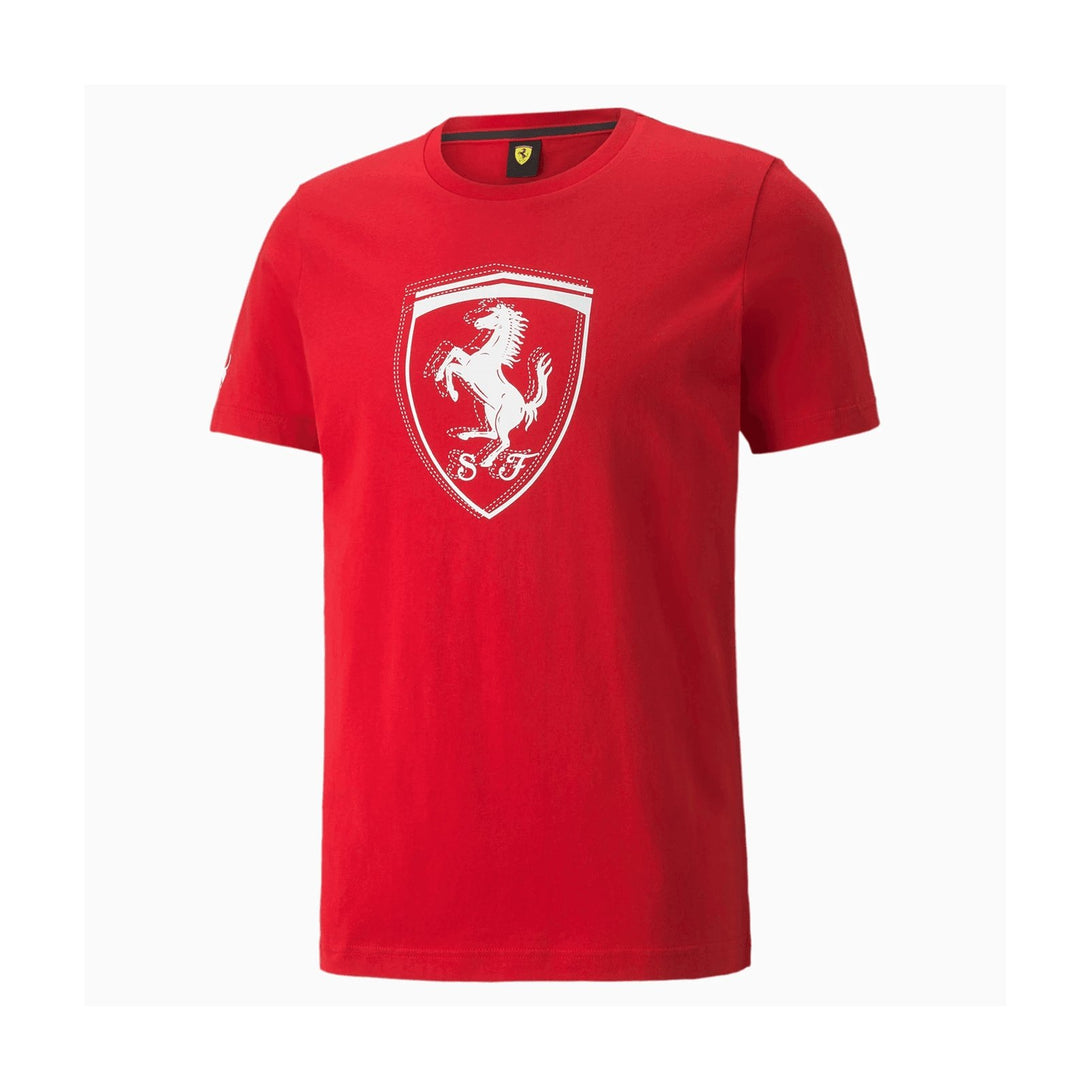T-Shirt Ferrari Puma Tonal Vermelha - Scuderia Ferrari
