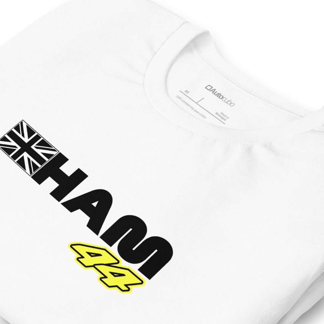 T-shirt Lewis Hamilton UK Flag - Autocubo
