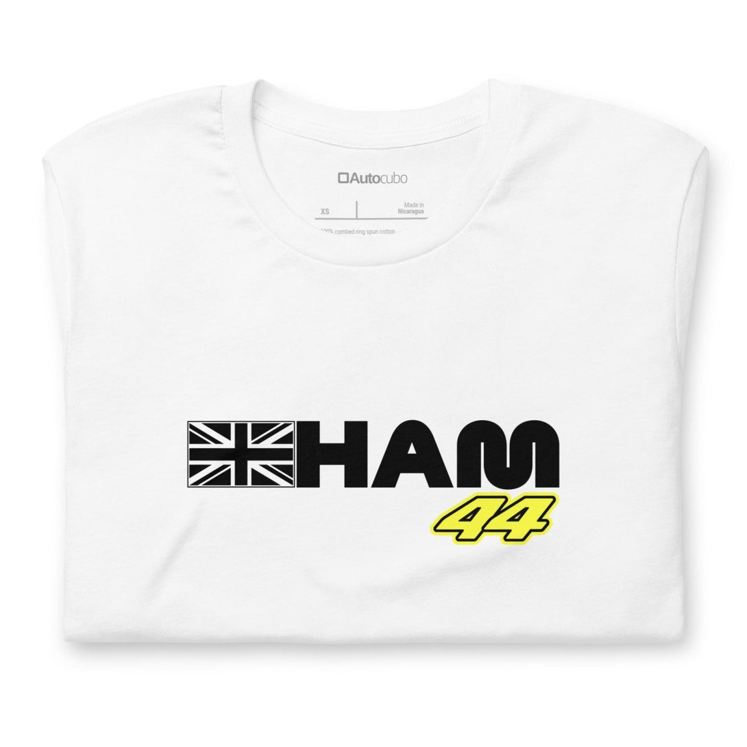 T-shirt Lewis Hamilton UK Flag - Autocubo