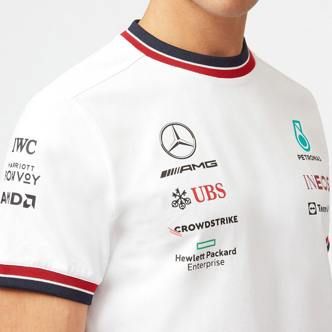 T-Shirt Mercedes AMG F1 Branca 2022 - Mercedes AMG Petronas Motorsport