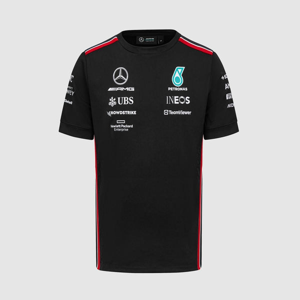 T-Shirt Mercedes AMG F1 Preta 2023 - Mercedes AMG Petronas Motorsport
