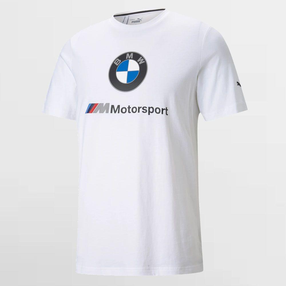 T-Shirt Puma BMW Motorsport Essential Branca - BMW Motorsport