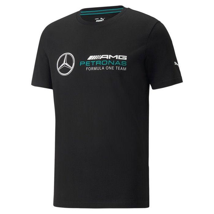 T-Shirt Puma Mercedes AMG Petronas Essential Preta - Mercedes AMG Petronas Motorsport