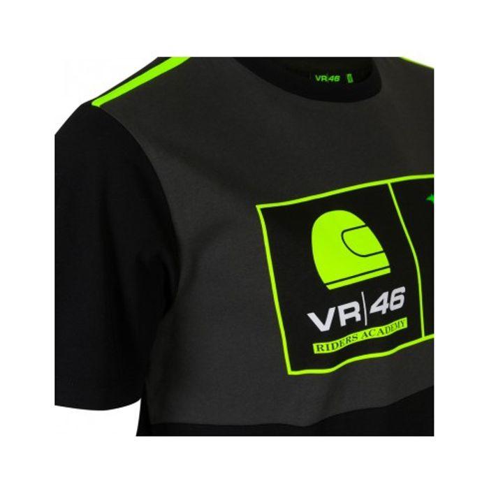 T-shirt Valentino Rossi VR46 Academy Preta - VR46