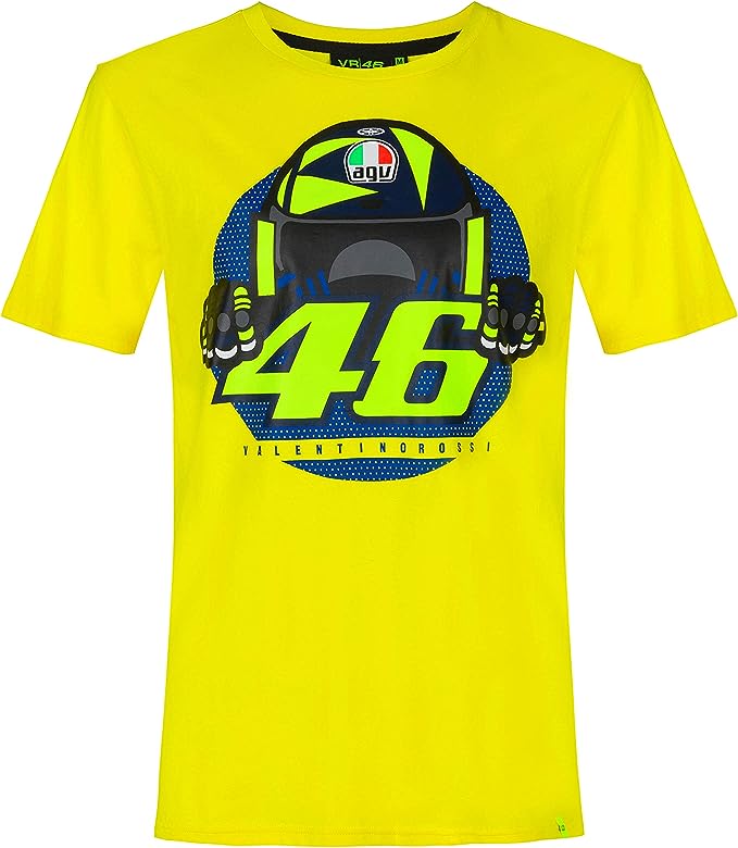 T-shirt Valentino Rossi VR46 Cupolino Yellow - VR46