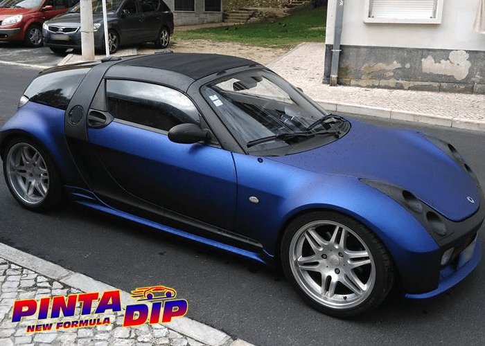 Tinta Dip Lata 4 litros Azul Eléctrico - Pinta Dip