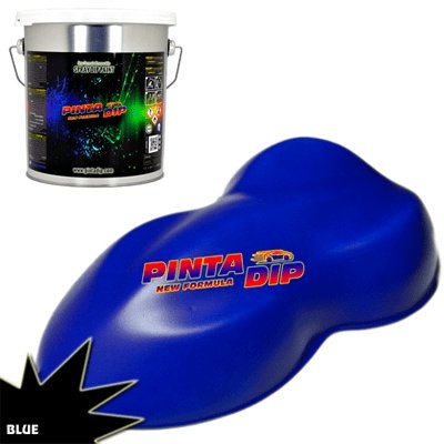 Tinta Dip Lata 4 litros Azul Mate - Pinta Dip