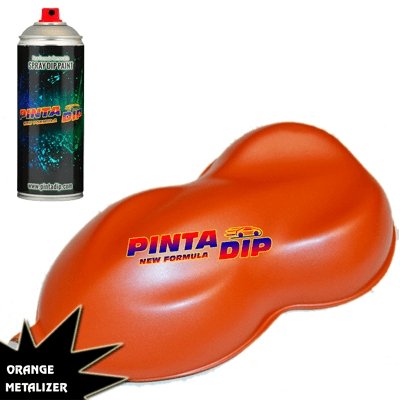 Tinta Dip Spray Laranja Metalizado - Pinta Dip